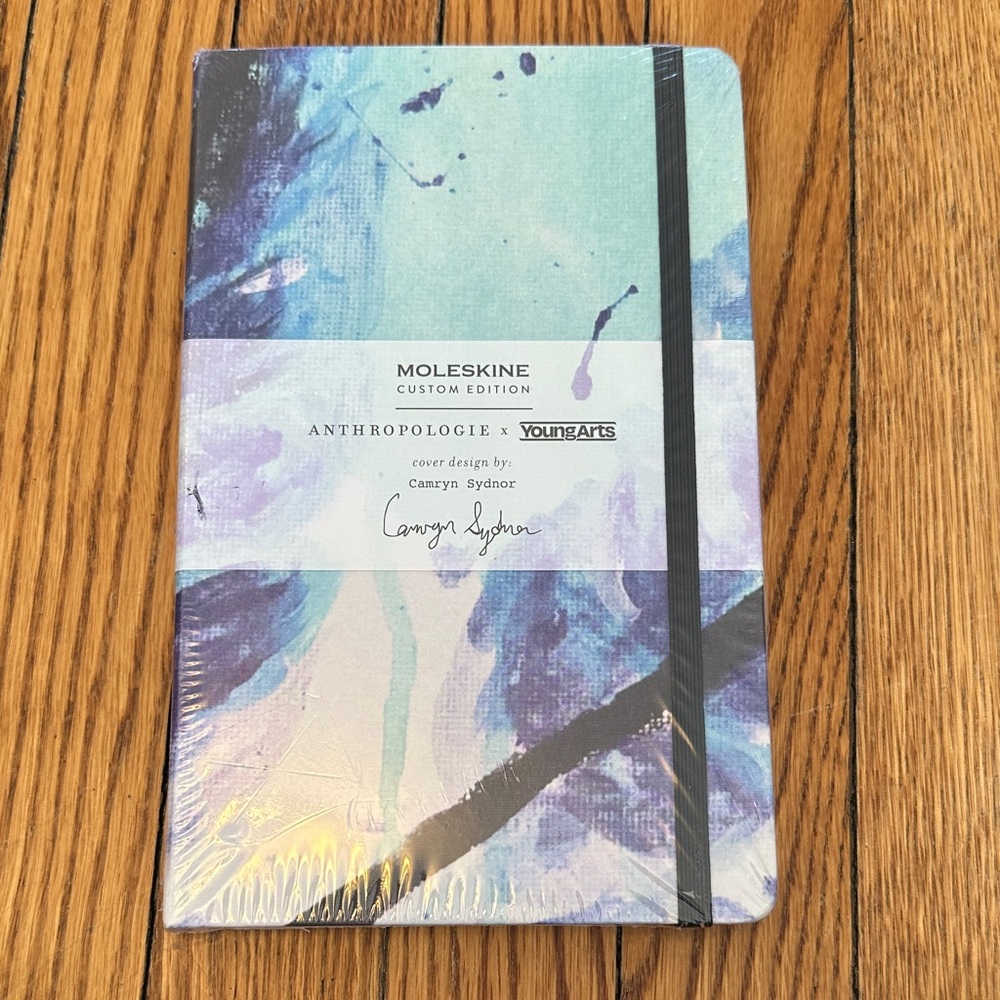 Moleskine Custom Edition Blue and Purple Notebook
